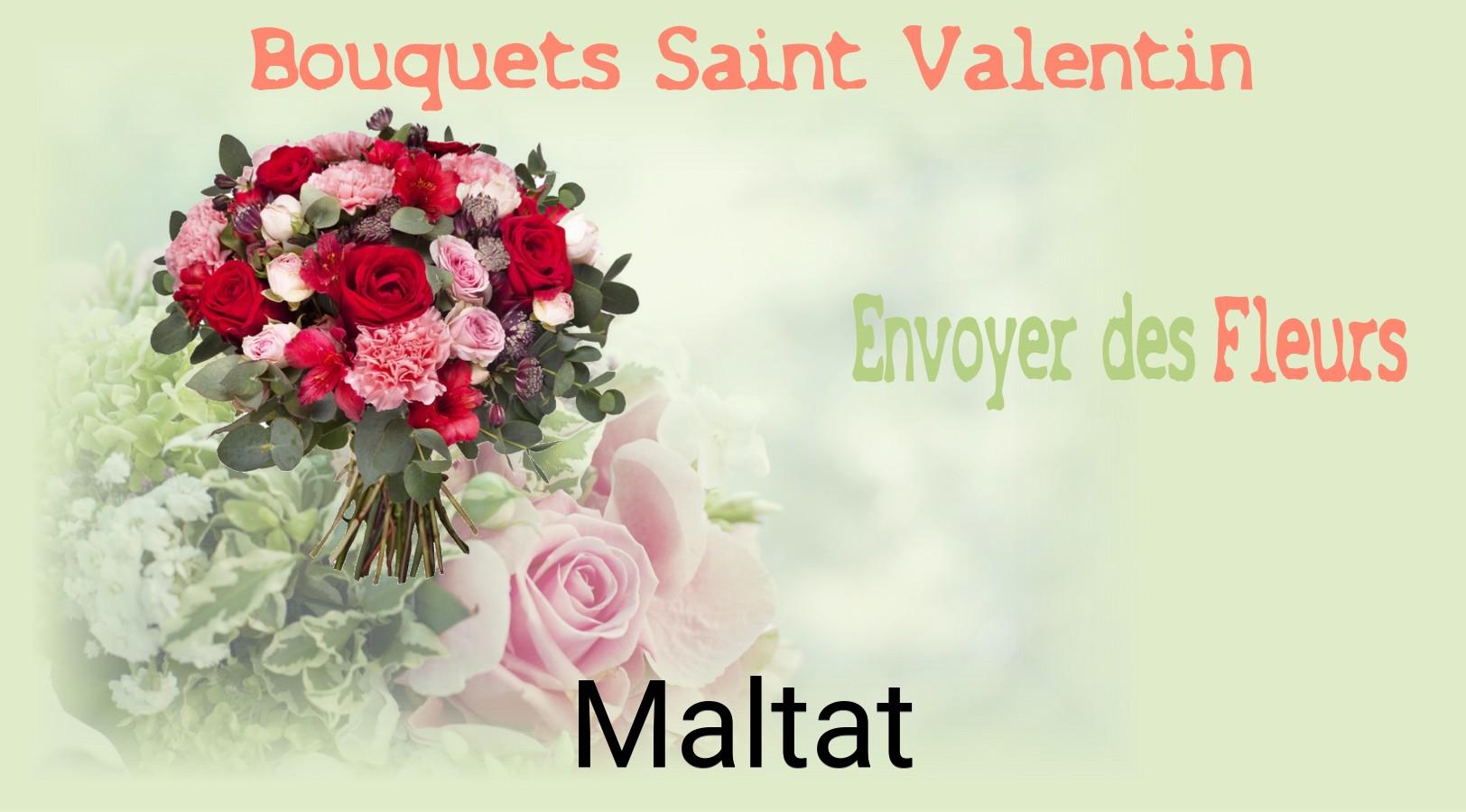 Roses de Saint-Valentin livrées à Maltat